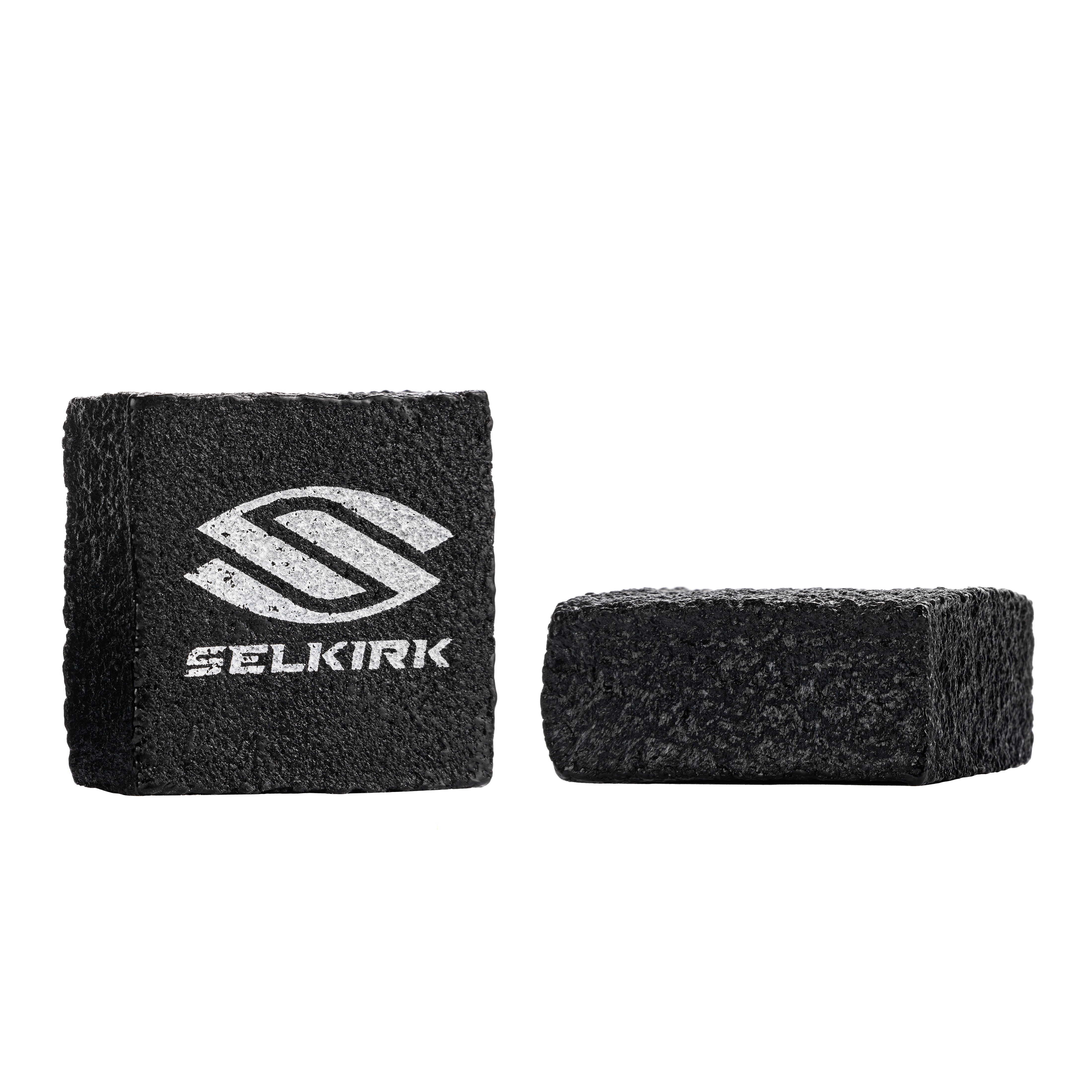 Raw Carbon Fiber Pickleball Paddle Cleaning Block